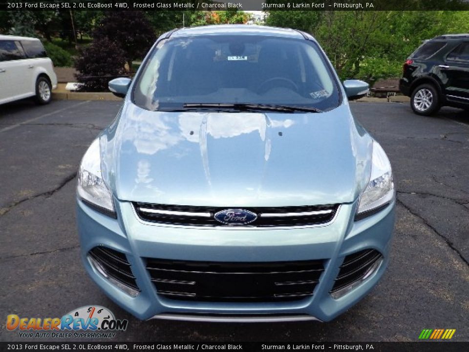 Frosted Glass Metallic 2013 Ford Escape SEL 2.0L EcoBoost 4WD Photo #6