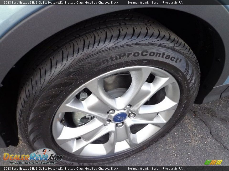 2013 Ford Escape SEL 2.0L EcoBoost 4WD Wheel Photo #7