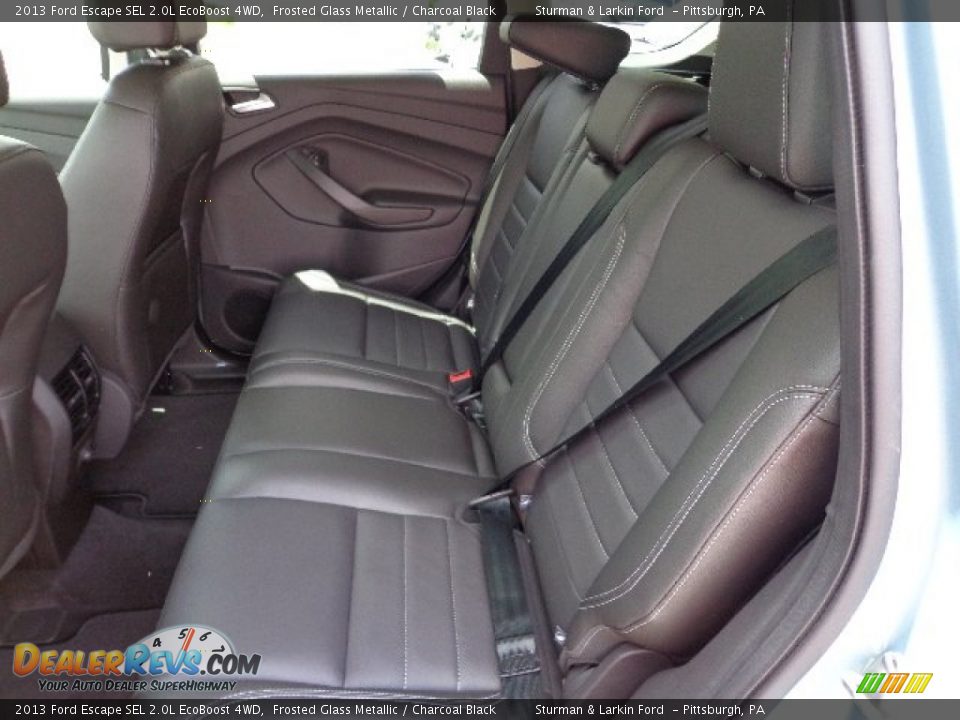 Charcoal Black Interior - 2013 Ford Escape SEL 2.0L EcoBoost 4WD Photo #9