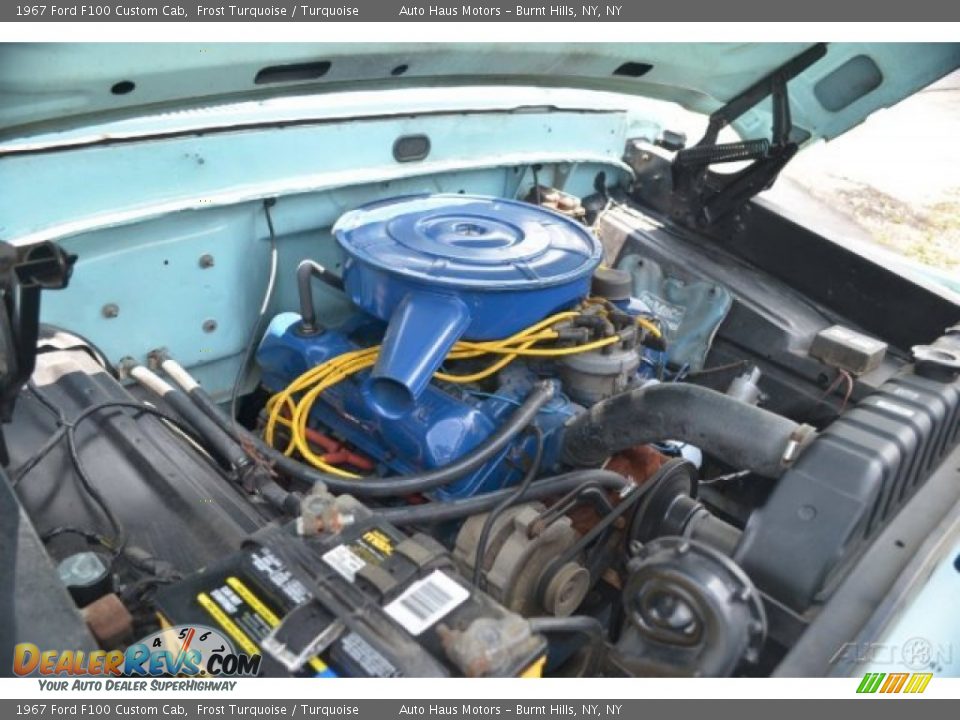 1967 Ford F100 Custom Cab 289 cid OHV 16-Valve V8 Engine Photo #5