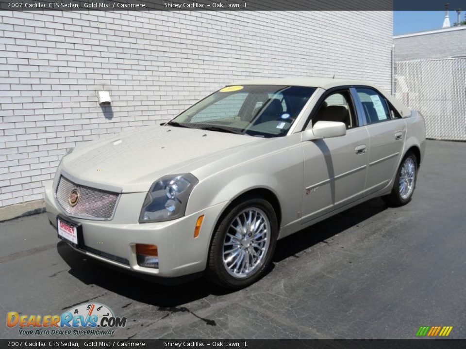 2007 Cadillac CTS Sedan Gold Mist / Cashmere Photo #1