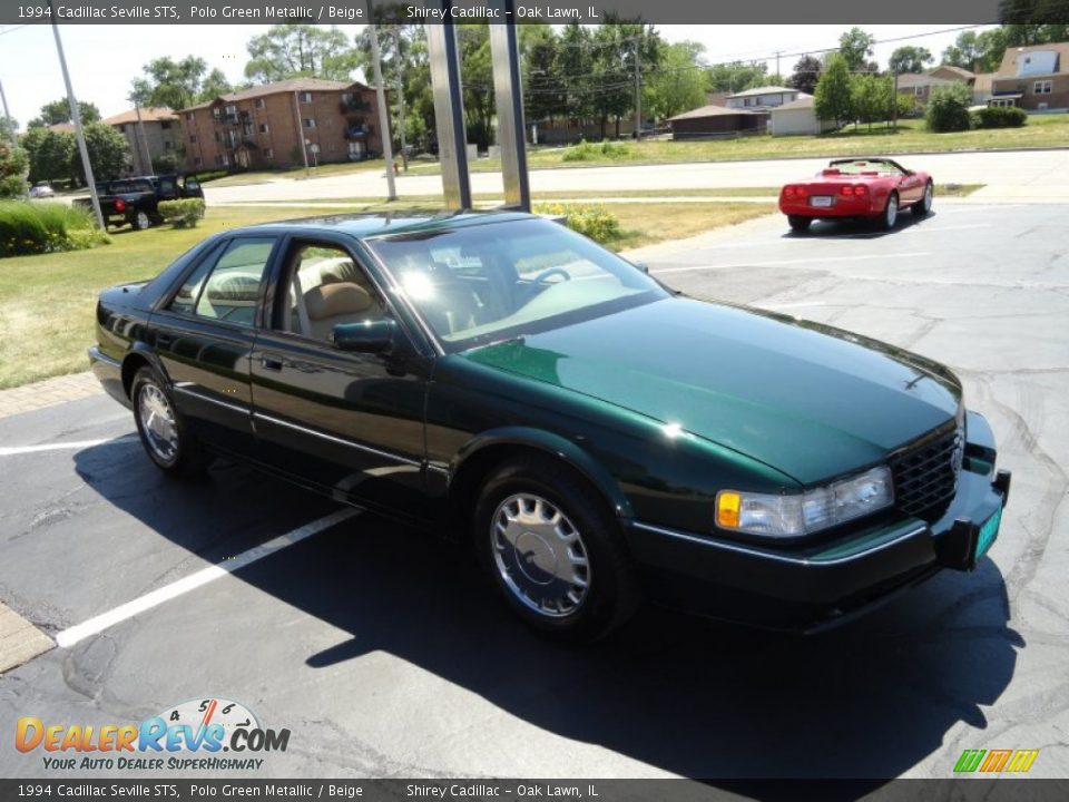 1994 Cadillac Seville STS Polo Green Metallic / Beige Photo #3