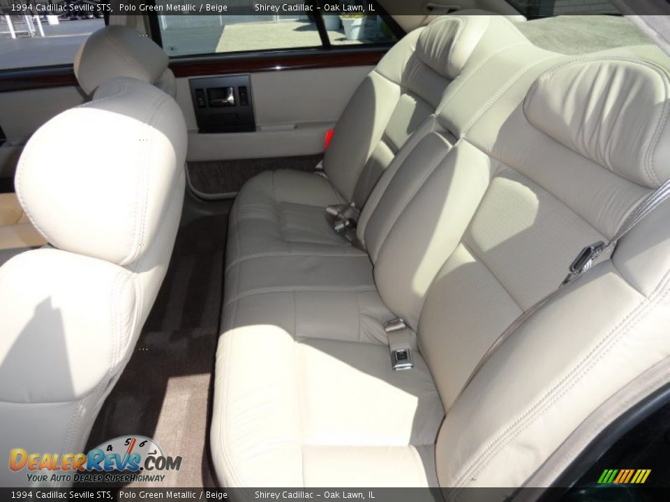 Rear Seat of 1994 Cadillac Seville STS Photo #9