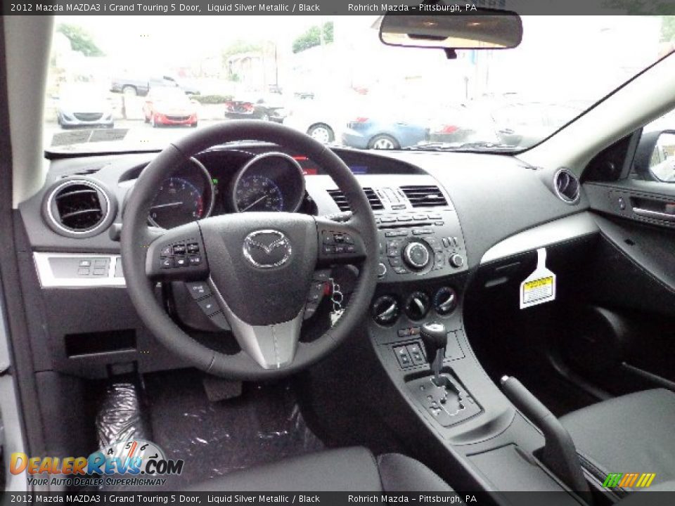 Dashboard of 2012 Mazda MAZDA3 i Grand Touring 5 Door Photo #12