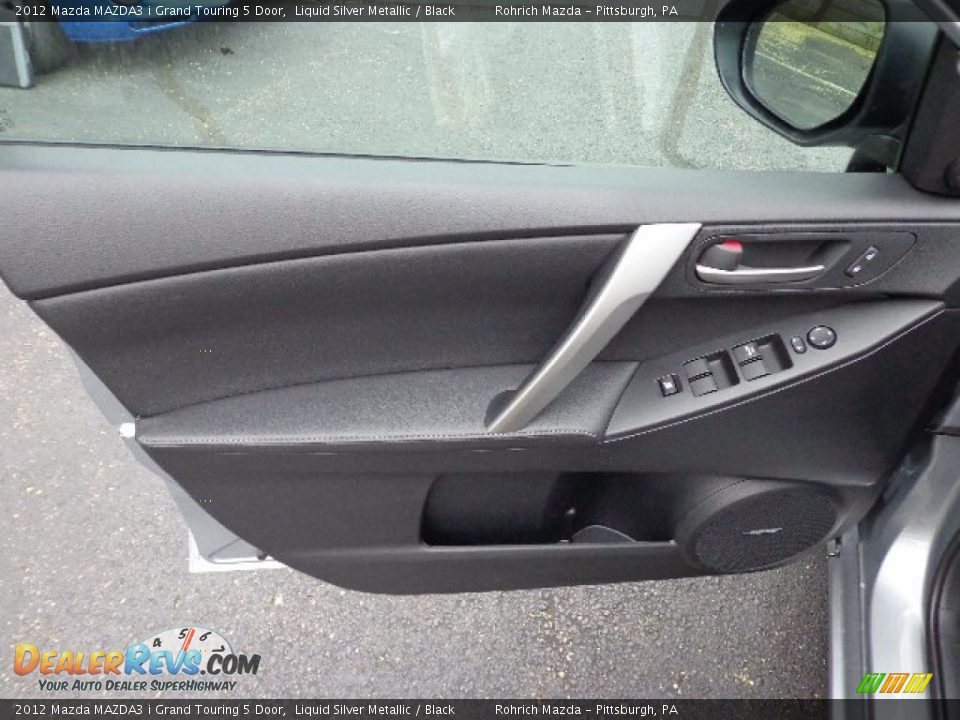 Door Panel of 2012 Mazda MAZDA3 i Grand Touring 5 Door Photo #14