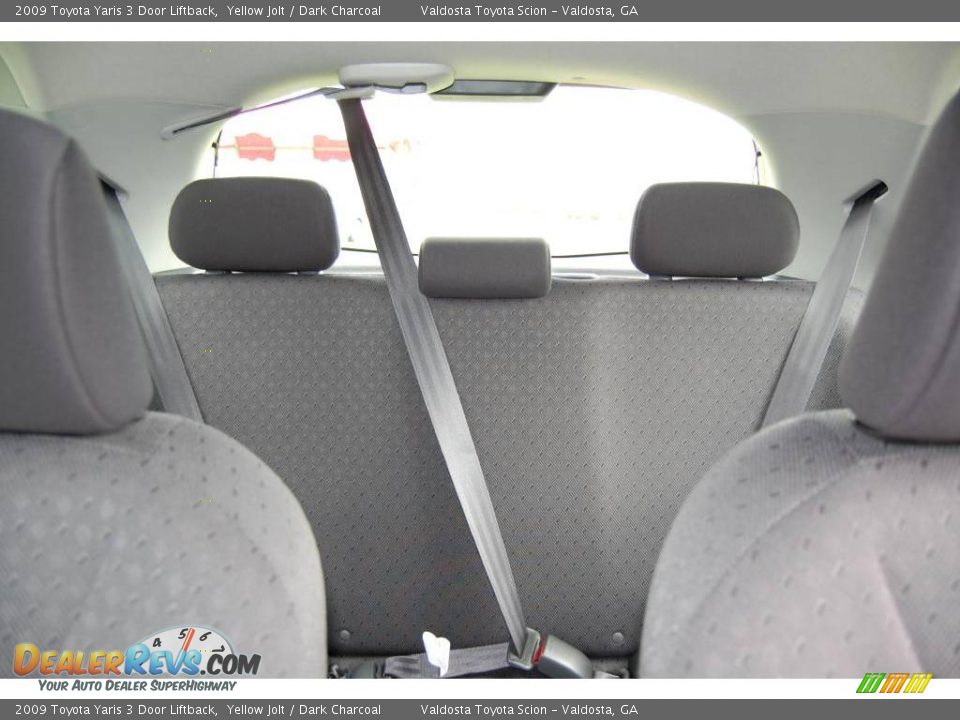 2009 Toyota Yaris 3 Door Liftback Yellow Jolt / Dark Charcoal Photo #16