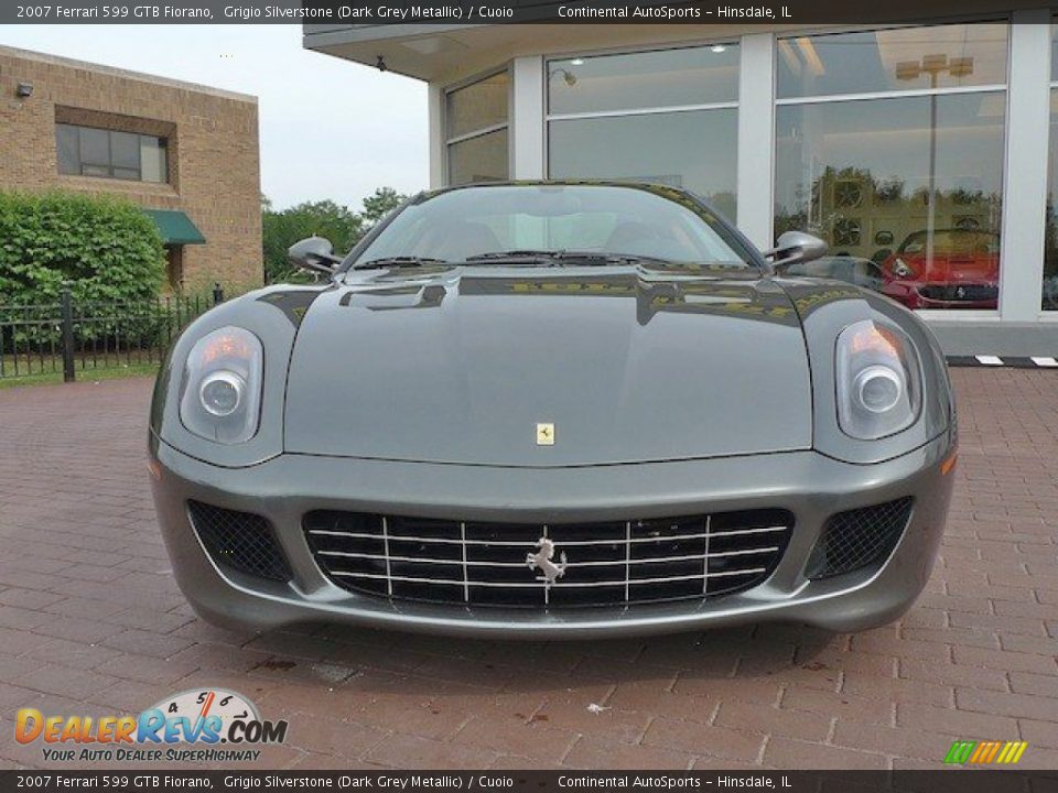 Grigio Silverstone (Dark Grey Metallic) 2007 Ferrari 599 GTB Fiorano  Photo #11