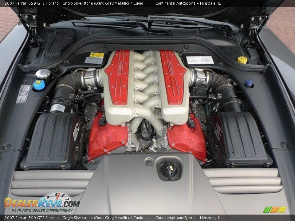 2007 Ferrari 599 GTB Fiorano  6.0 Liter DOHC 48-Valve VVT V12 Engine Photo #13