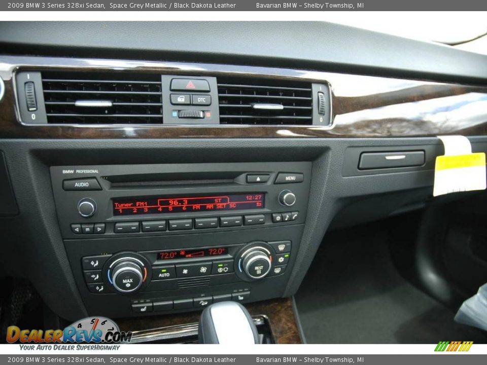 2009 BMW 3 Series 328xi Sedan Space Grey Metallic / Black Dakota Leather Photo #13