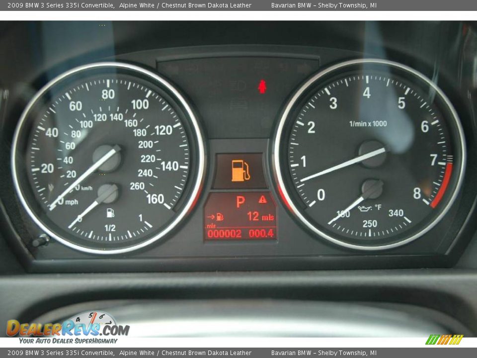 2009 BMW 3 Series 335i Convertible Alpine White / Chestnut Brown Dakota Leather Photo #16