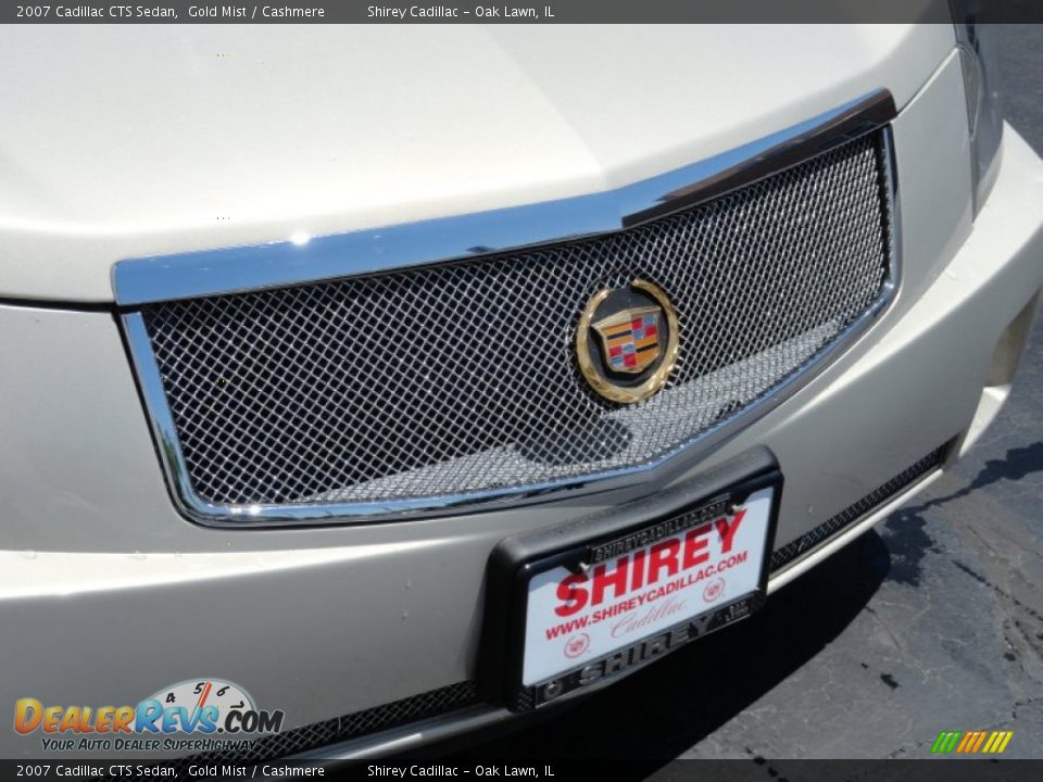 2007 Cadillac CTS Sedan Gold Mist / Cashmere Photo #4