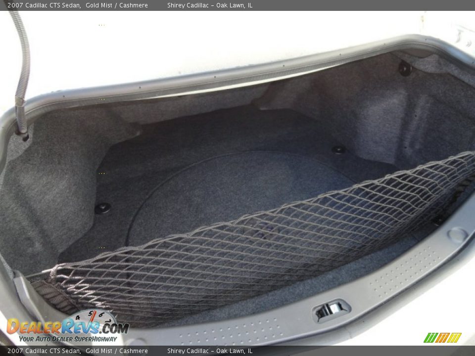 2007 Cadillac CTS Sedan Gold Mist / Cashmere Photo #16