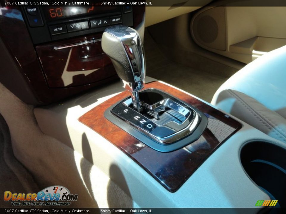 2007 Cadillac CTS Sedan Gold Mist / Cashmere Photo #19