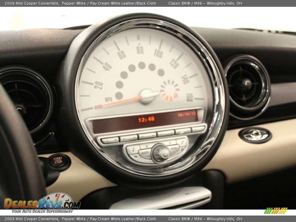 2009 Mini Cooper Convertible Gauges Photo #13