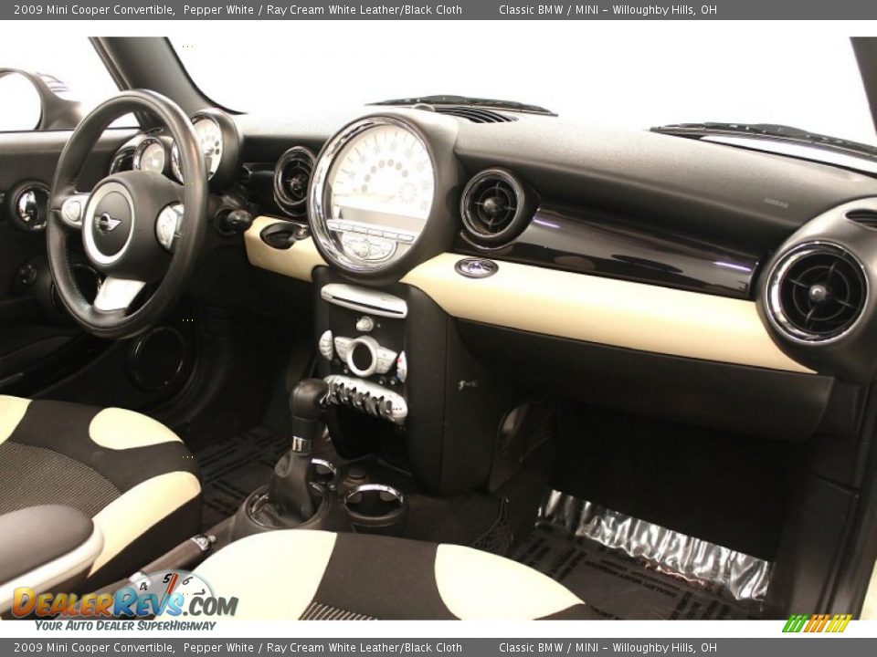 Dashboard of 2009 Mini Cooper Convertible Photo #17