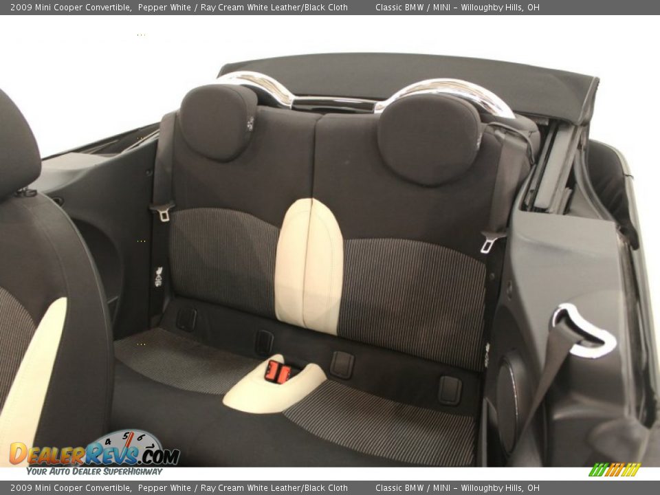 Rear Seat of 2009 Mini Cooper Convertible Photo #21