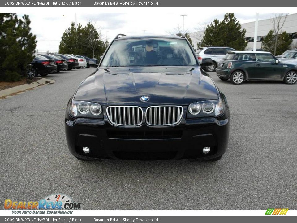 2009 BMW X3 xDrive30i Jet Black / Black Photo #8