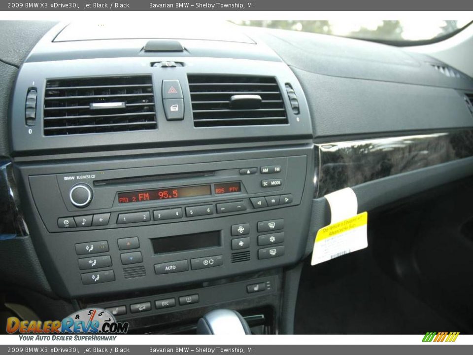 2009 BMW X3 xDrive30i Jet Black / Black Photo #13