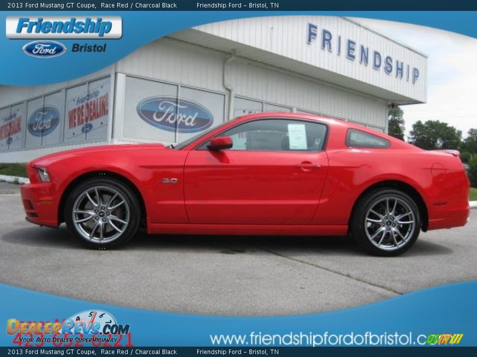2013 Ford Mustang GT Coupe Race Red / Charcoal Black Photo #1