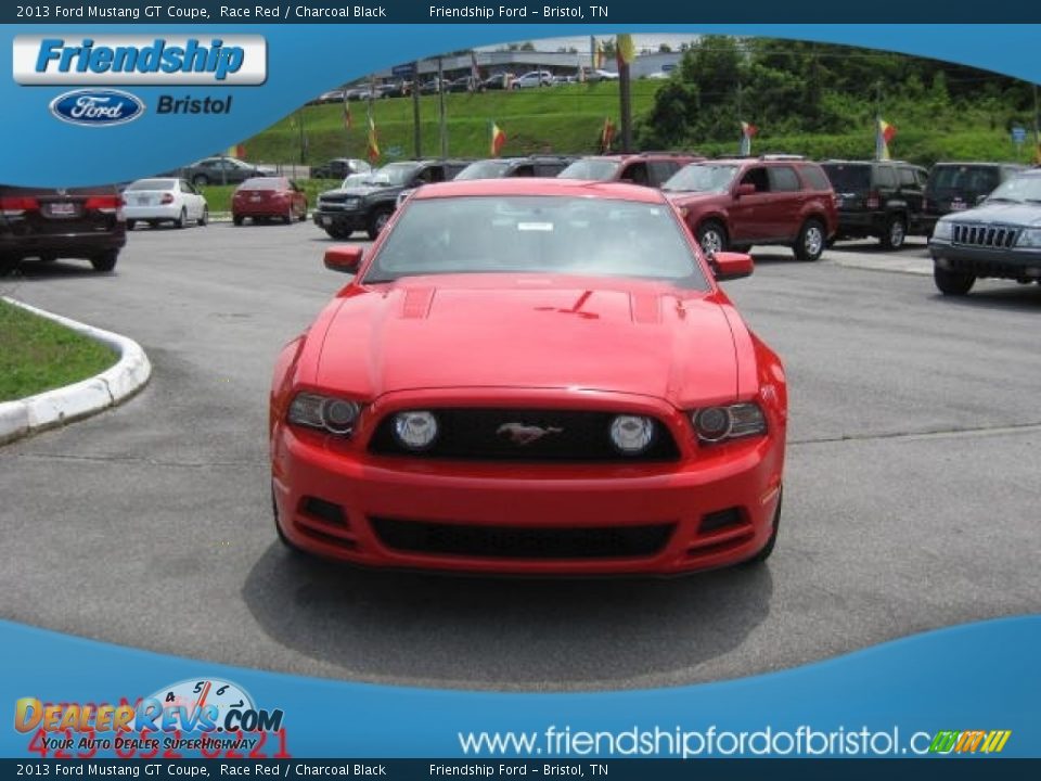 2013 Ford Mustang GT Coupe Race Red / Charcoal Black Photo #3