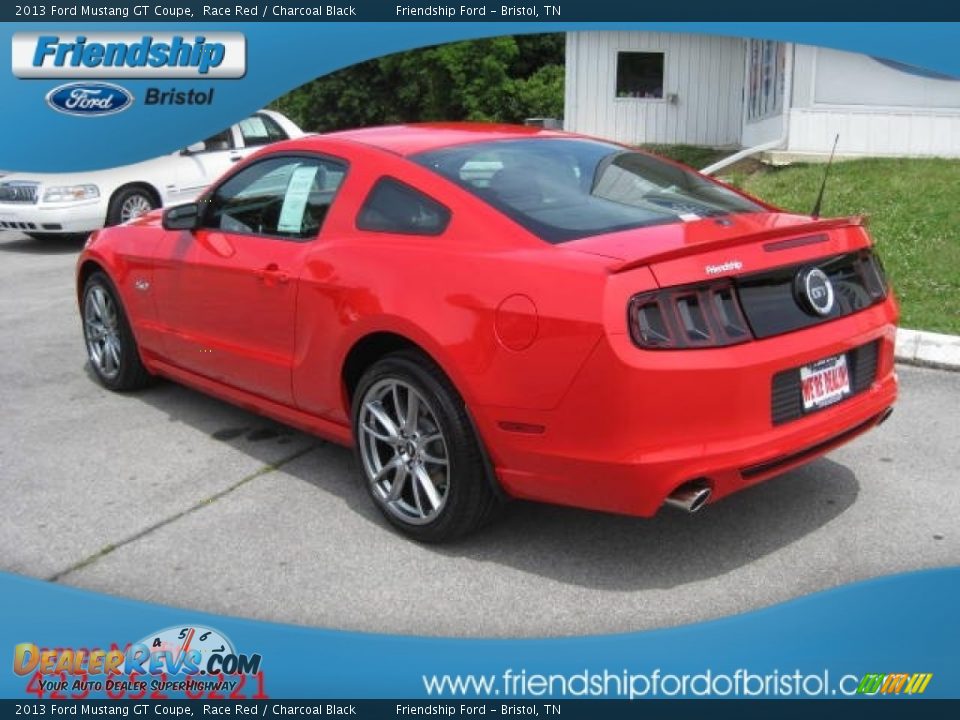 2013 Ford Mustang GT Coupe Race Red / Charcoal Black Photo #8