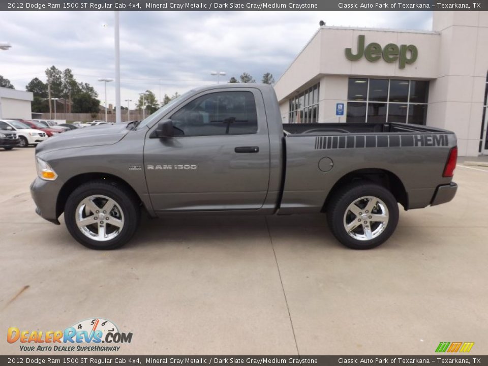 2012 Dodge Ram 1500 ST Regular Cab 4x4 Mineral Gray Metallic / Dark Slate Gray/Medium Graystone Photo #2