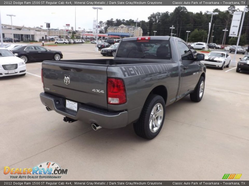 2012 Dodge Ram 1500 ST Regular Cab 4x4 Mineral Gray Metallic / Dark Slate Gray/Medium Graystone Photo #5
