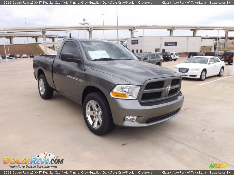 2012 Dodge Ram 1500 ST Regular Cab 4x4 Mineral Gray Metallic / Dark Slate Gray/Medium Graystone Photo #7