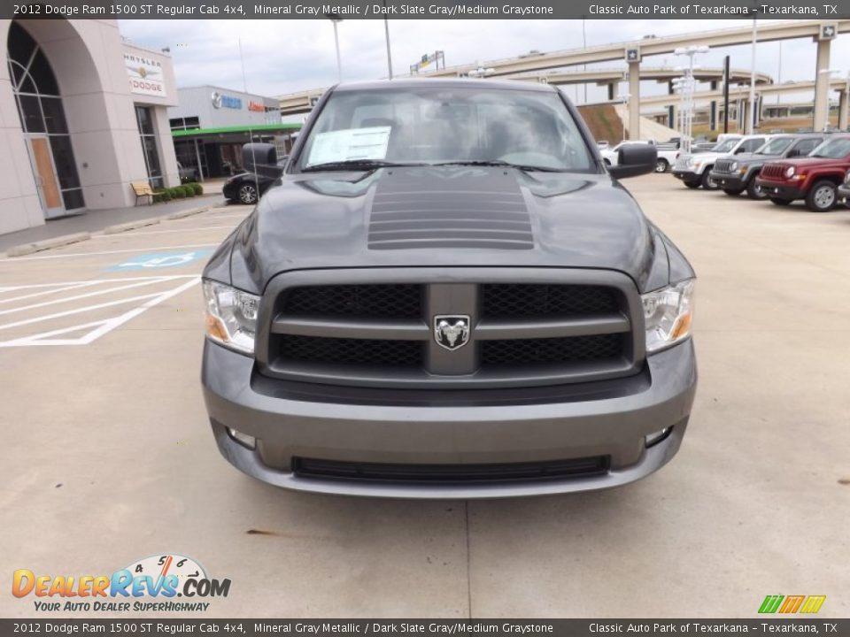 2012 Dodge Ram 1500 ST Regular Cab 4x4 Mineral Gray Metallic / Dark Slate Gray/Medium Graystone Photo #8