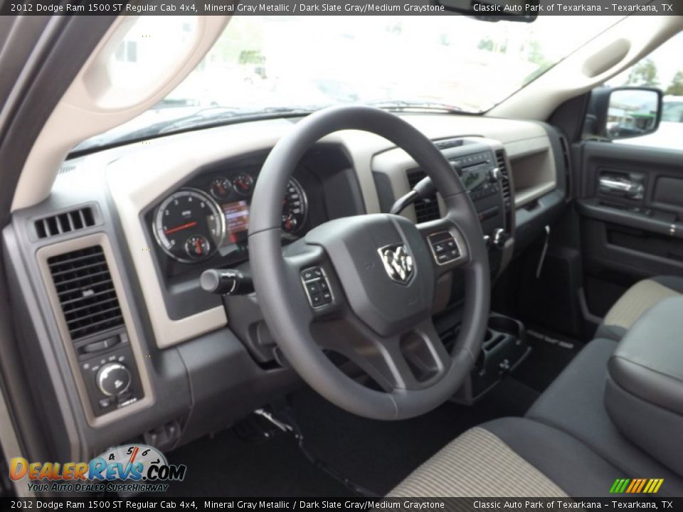 2012 Dodge Ram 1500 ST Regular Cab 4x4 Mineral Gray Metallic / Dark Slate Gray/Medium Graystone Photo #10