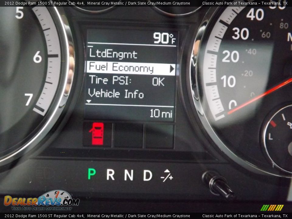 2012 Dodge Ram 1500 ST Regular Cab 4x4 Mineral Gray Metallic / Dark Slate Gray/Medium Graystone Photo #11