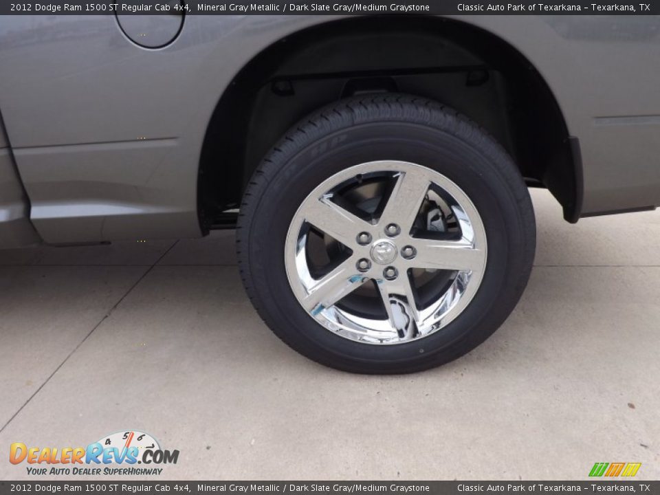 2012 Dodge Ram 1500 ST Regular Cab 4x4 Mineral Gray Metallic / Dark Slate Gray/Medium Graystone Photo #17