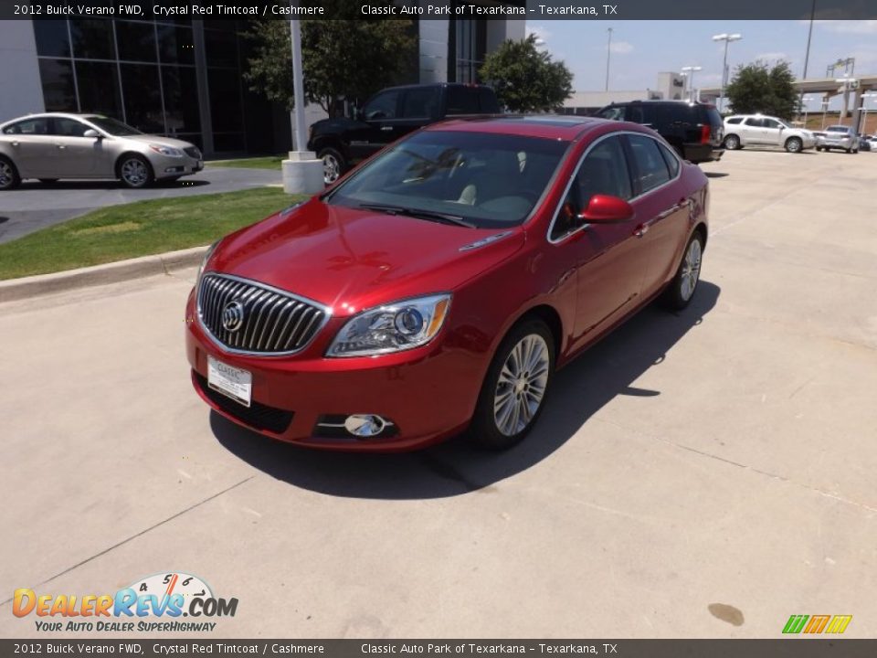 2012 Buick Verano FWD Crystal Red Tintcoat / Cashmere Photo #1
