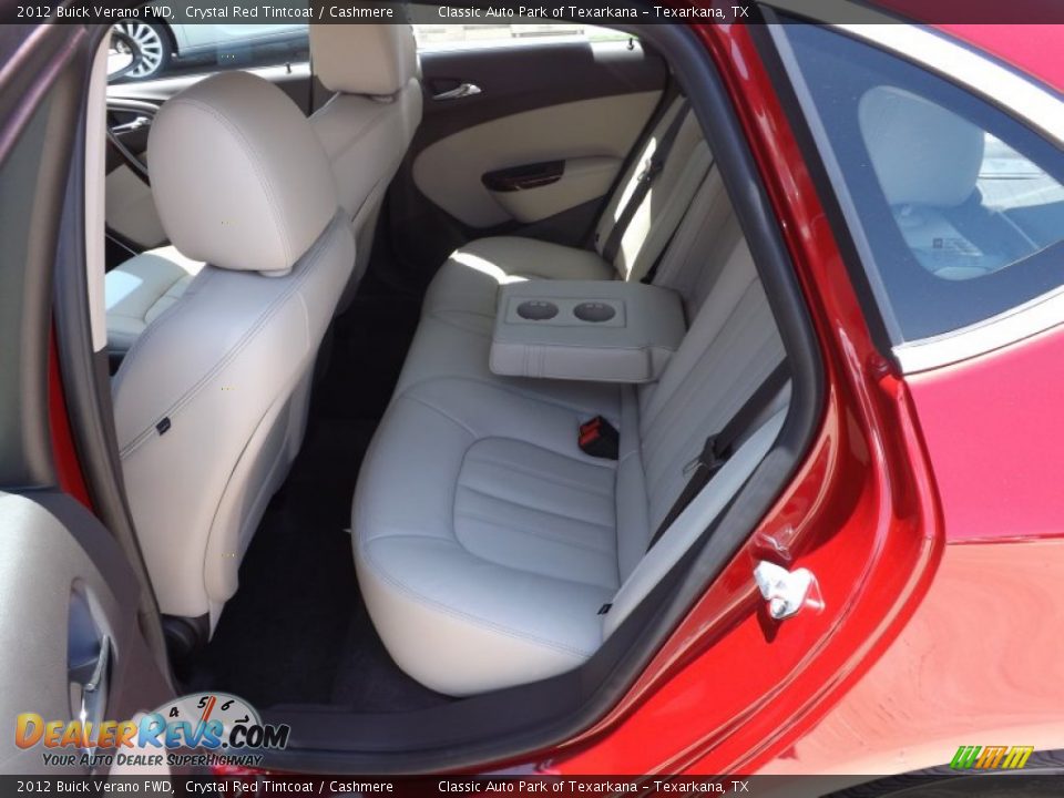 2012 Buick Verano FWD Crystal Red Tintcoat / Cashmere Photo #15