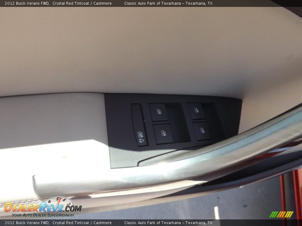 2012 Buick Verano FWD Crystal Red Tintcoat / Cashmere Photo #17