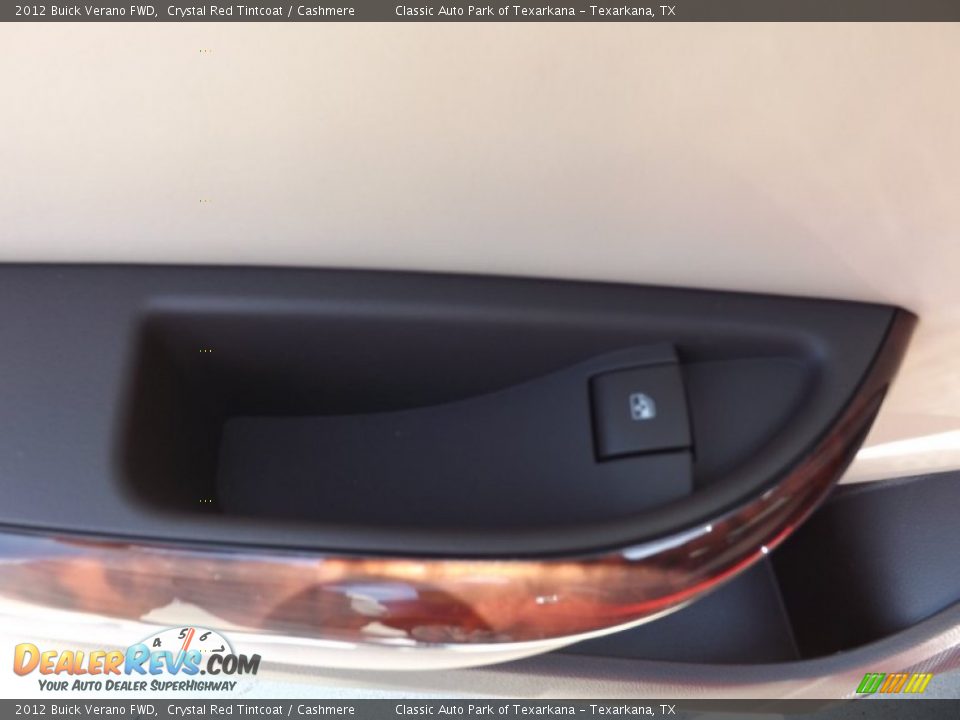2012 Buick Verano FWD Crystal Red Tintcoat / Cashmere Photo #19