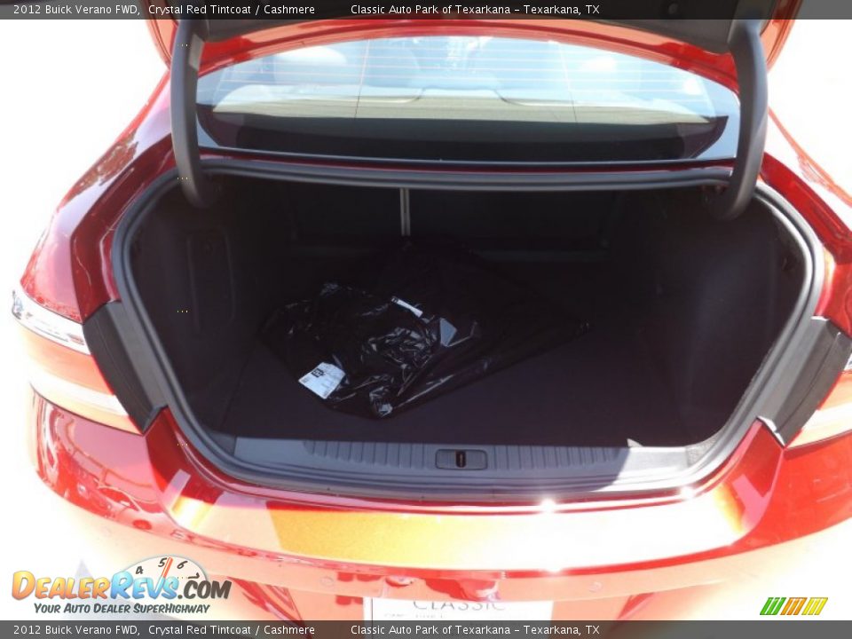 2012 Buick Verano FWD Crystal Red Tintcoat / Cashmere Photo #20