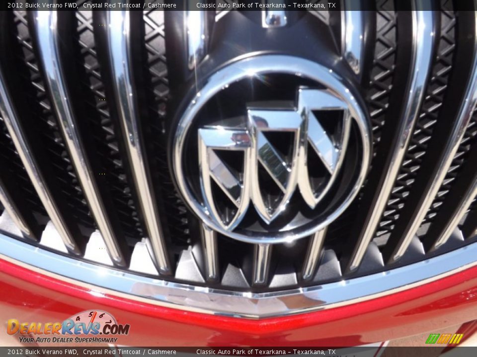 2012 Buick Verano FWD Crystal Red Tintcoat / Cashmere Photo #23