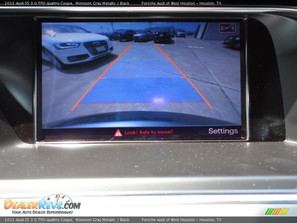 2013 Audi S5 3.0 TFSI quattro Coupe Monsoon Gray Metallic / Black Photo #10