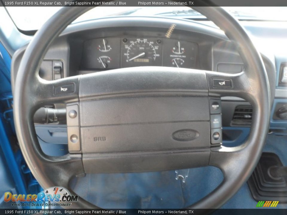 1995 Ford F150 XL Regular Cab Steering Wheel Photo #28
