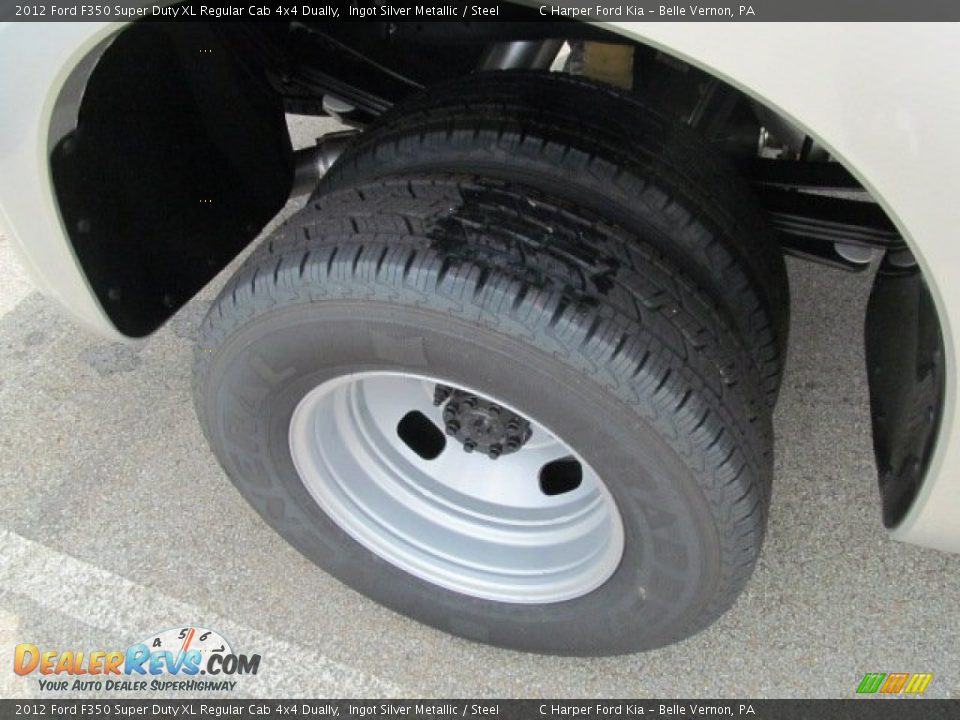 2012 Ford F350 Super Duty XL Regular Cab 4x4 Dually Wheel Photo #7