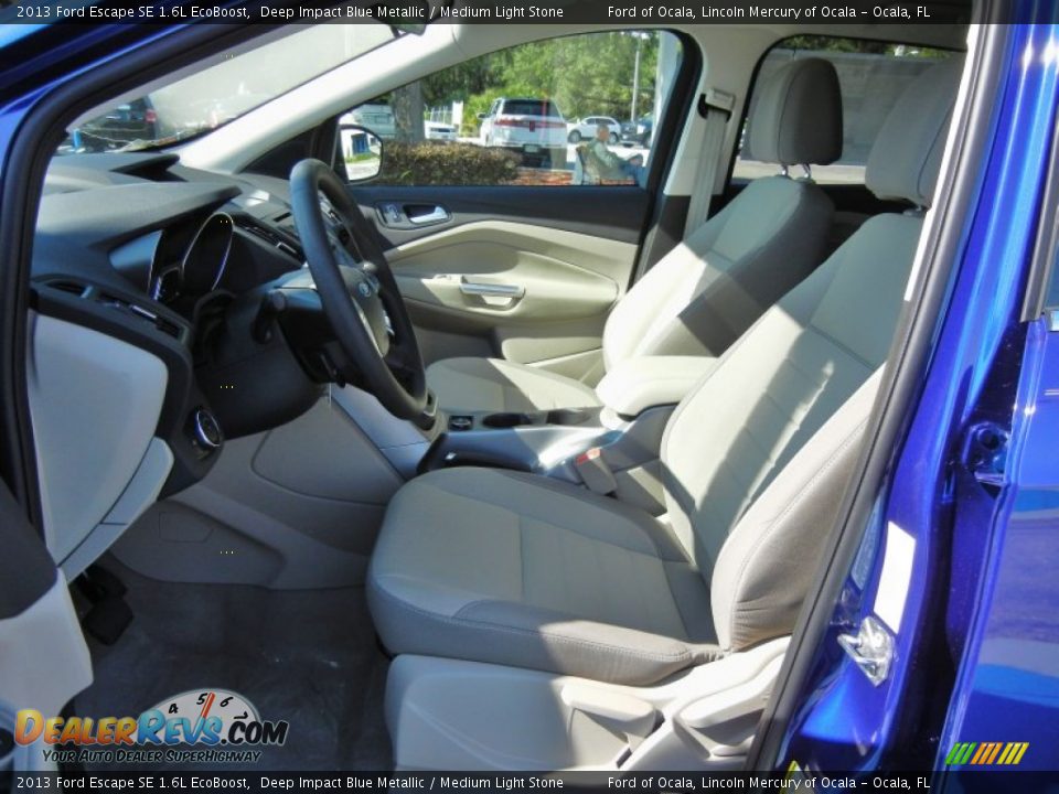 Front Seat of 2013 Ford Escape SE 1.6L EcoBoost Photo #5