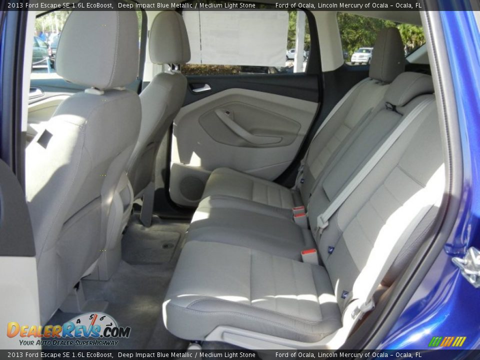 Rear Seat of 2013 Ford Escape SE 1.6L EcoBoost Photo #6