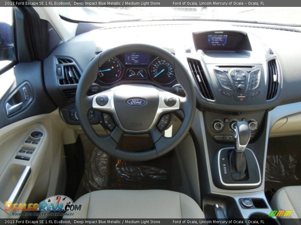 Dashboard of 2013 Ford Escape SE 1.6L EcoBoost Photo #7