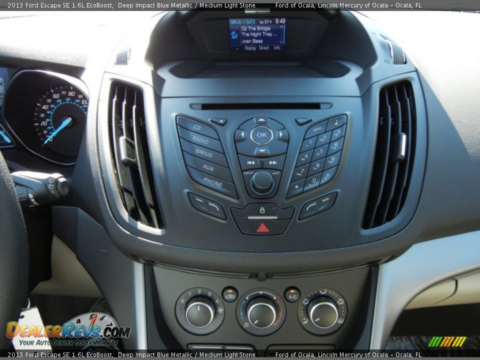2013 Ford Escape SE 1.6L EcoBoost Deep Impact Blue Metallic / Medium Light Stone Photo #9