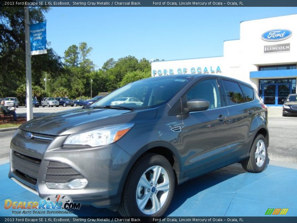 2013 Ford Escape SE 1.6L EcoBoost Sterling Gray Metallic / Charcoal Black Photo #1