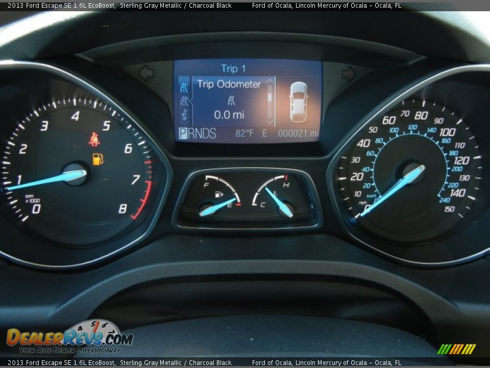 2013 Ford Escape SE 1.6L EcoBoost Gauges Photo #8