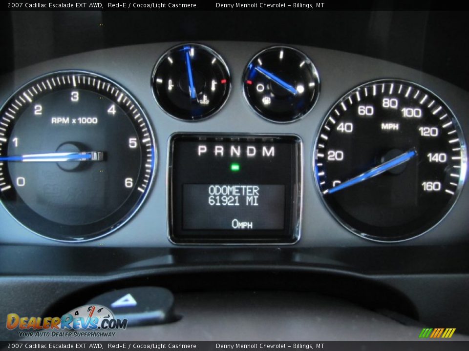 2007 Cadillac Escalade EXT AWD Red-E / Cocoa/Light Cashmere Photo #10