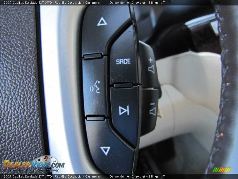 2007 Cadillac Escalade EXT AWD Red-E / Cocoa/Light Cashmere Photo #13