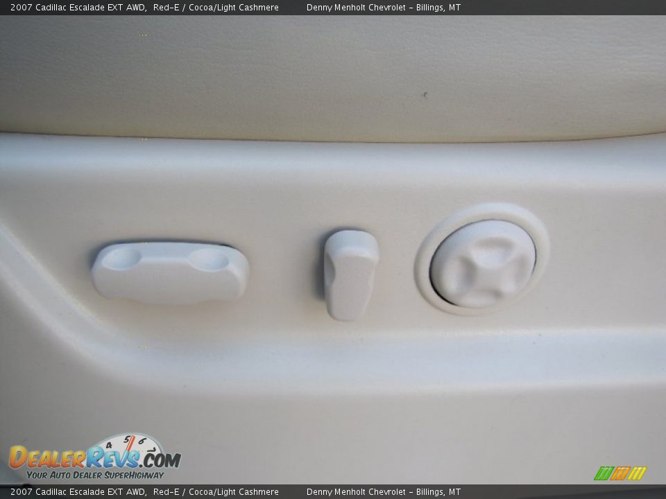 2007 Cadillac Escalade EXT AWD Red-E / Cocoa/Light Cashmere Photo #14